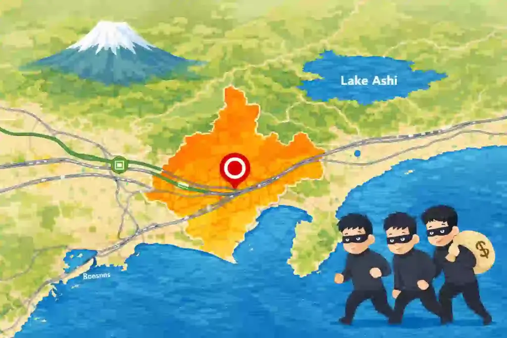 静岡県長泉町の住宅地周辺の様子を伝えるイメージ写真 