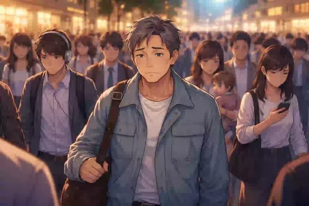 スギ林の伐採現場と植え替え作業の様子